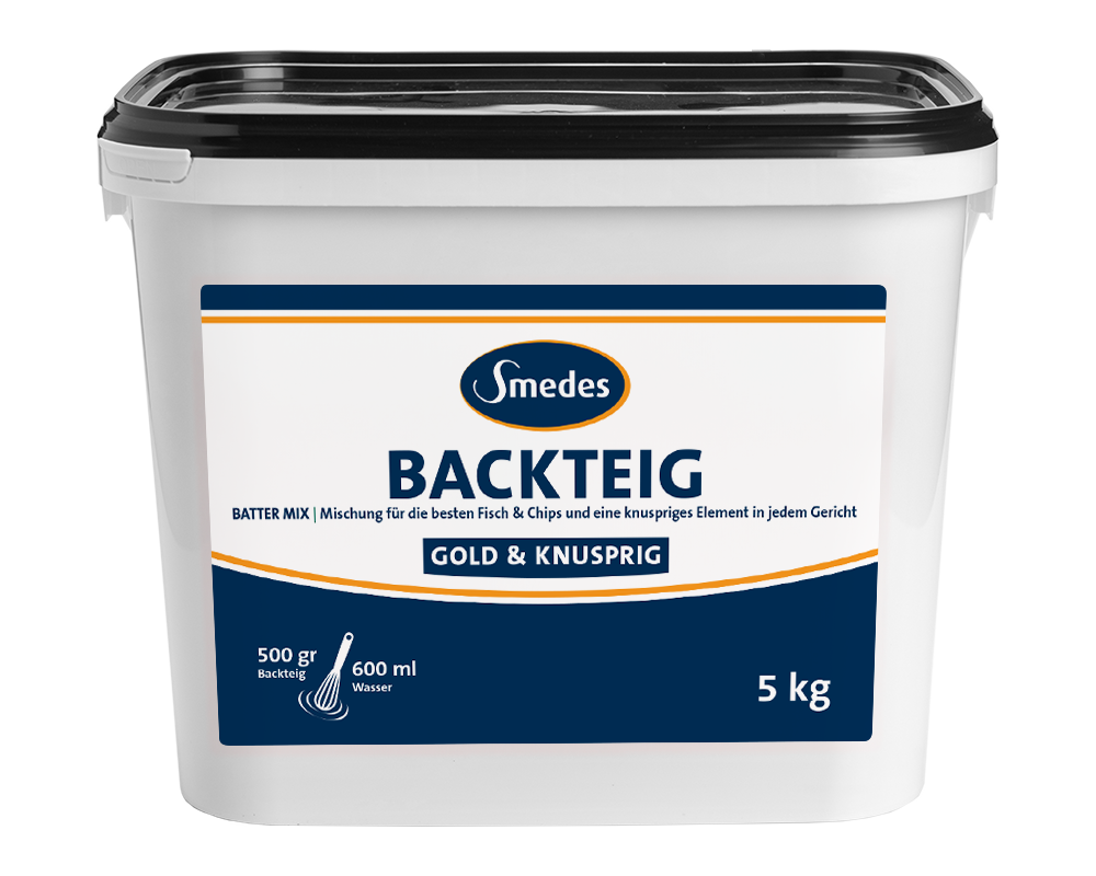 Eimer Smedes Backteig gold & knusprig 5 kg