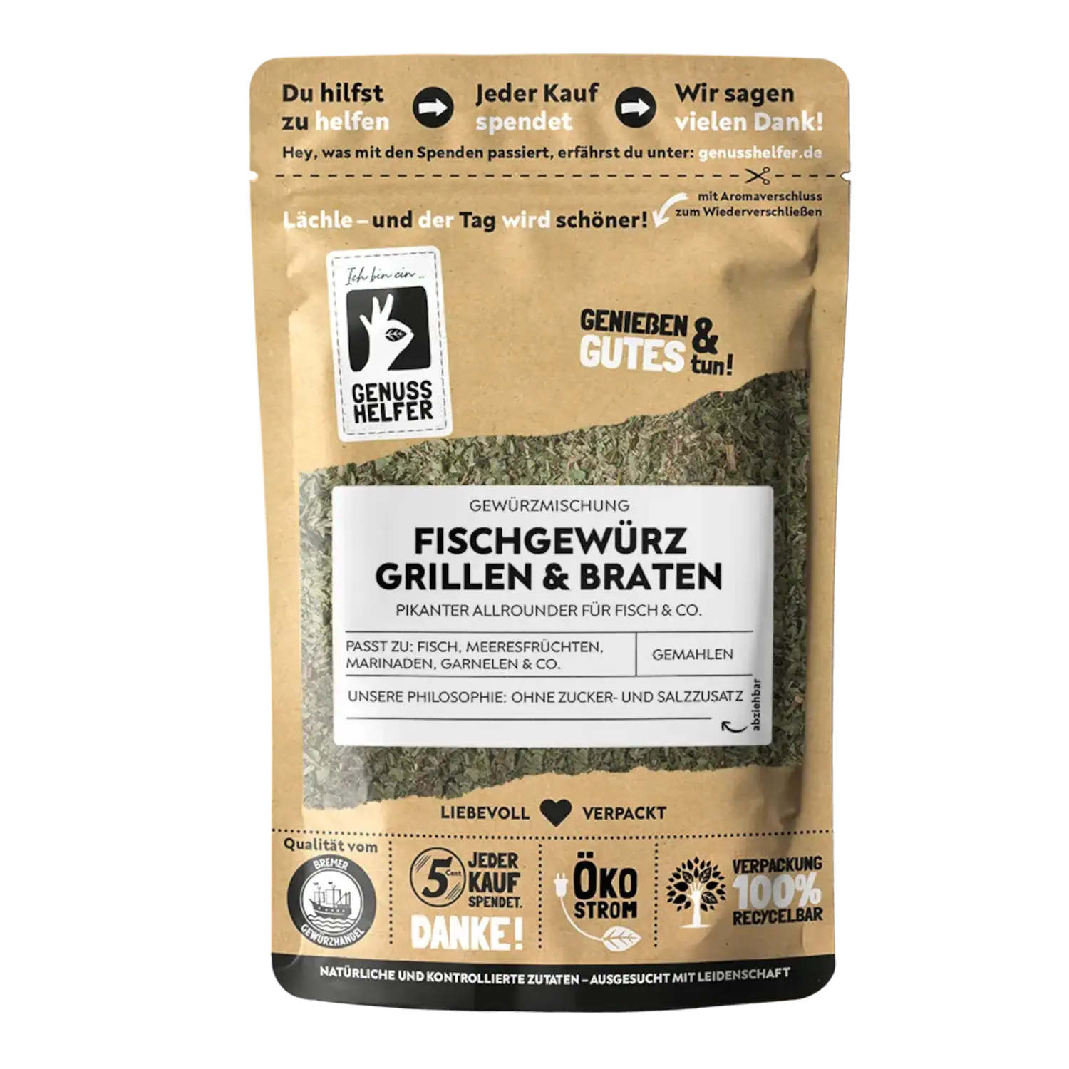 Fischgrill- und Bratgewürz, gemahlen